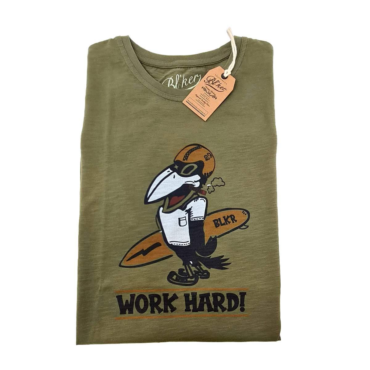 T-Shirt Uomo Work Hard BLEEKER