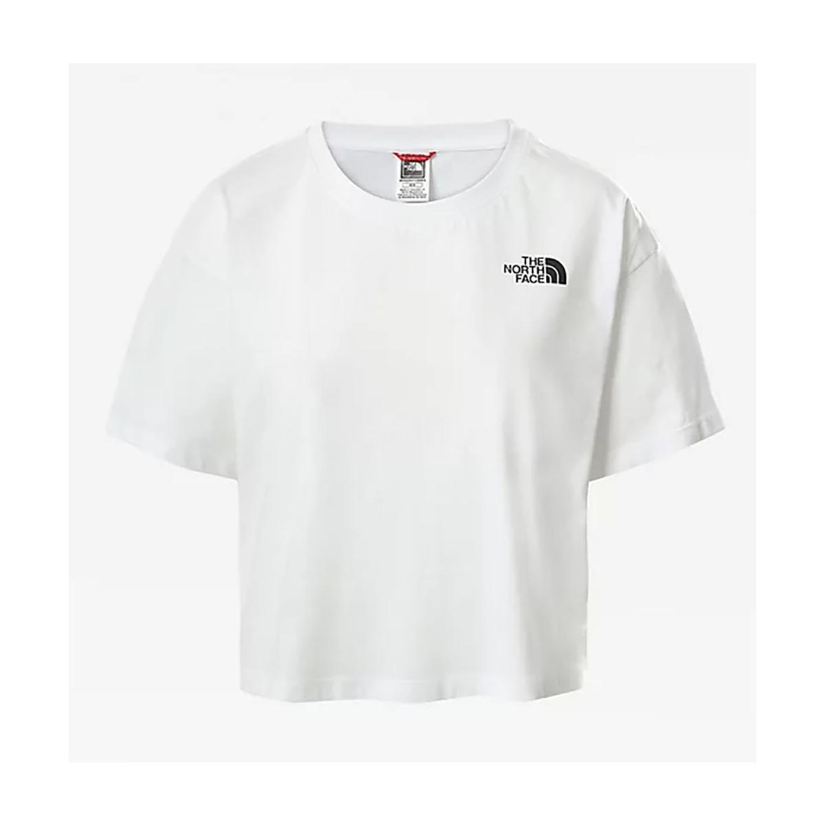T Shirt Girl Simple Dome Cropped Tee THE NORTH FACE