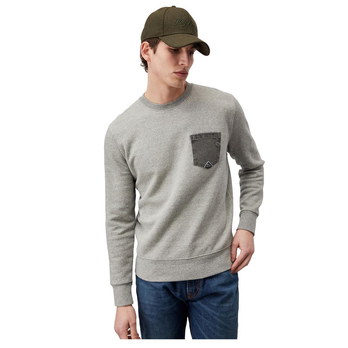 Felpa Uomo CREW NECK POCKET Roy Rogers