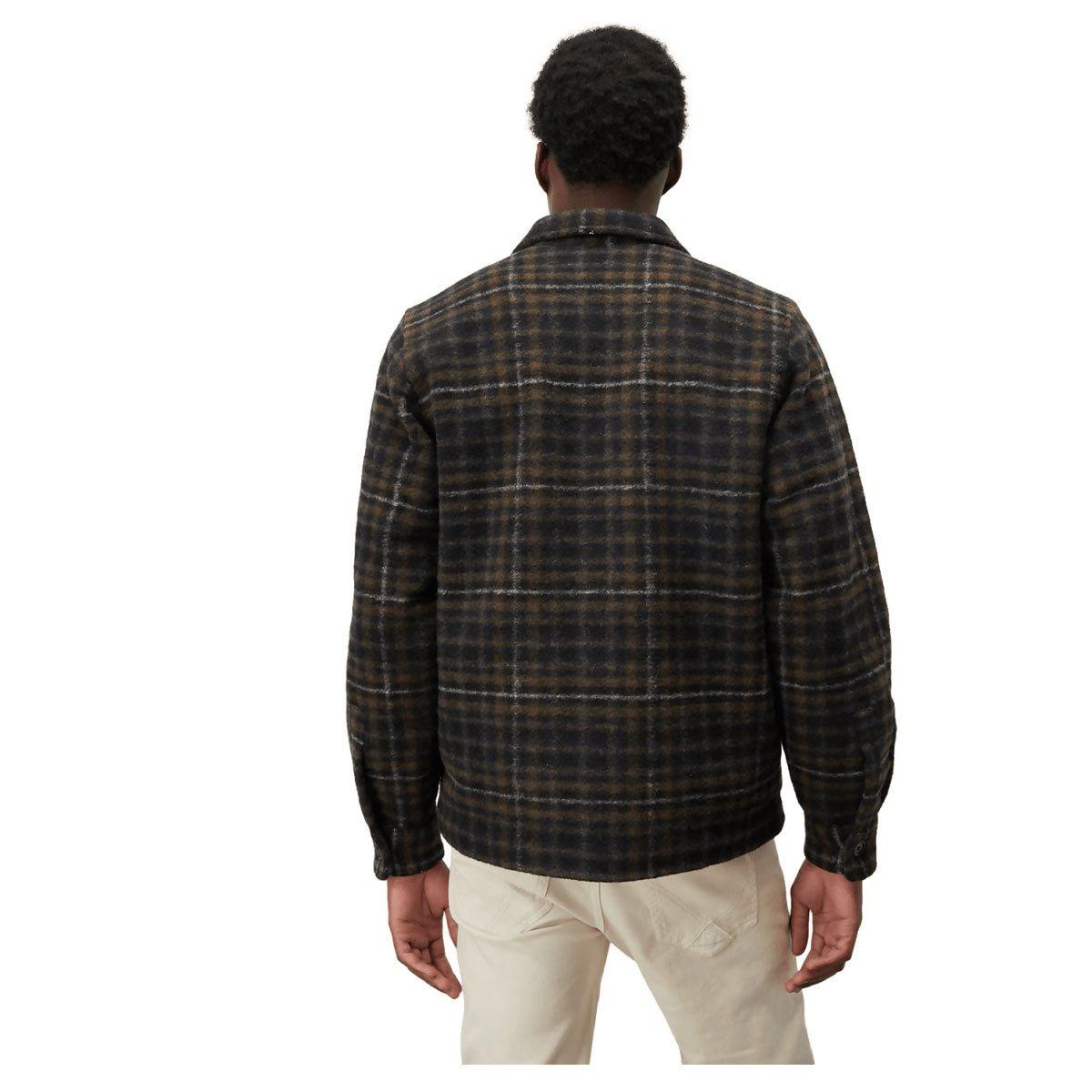 Camicia Uomo Lana OVER SHIRT WOOL CHECK Roy Rogers