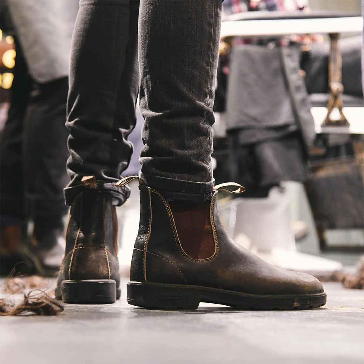 Stivaletti 500 Stout Brown Blundstone