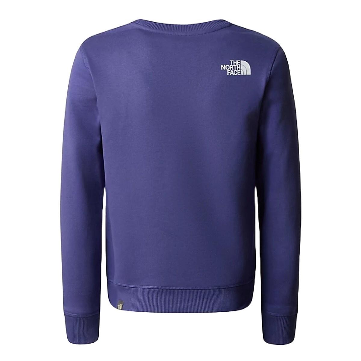 Felpa redbox ragazzi the north face