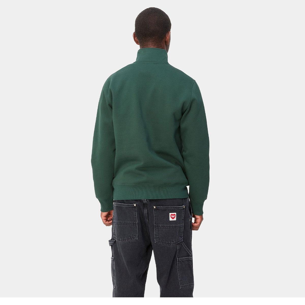 Felpa Uomo Chase Neck Zip Carhartt WIP