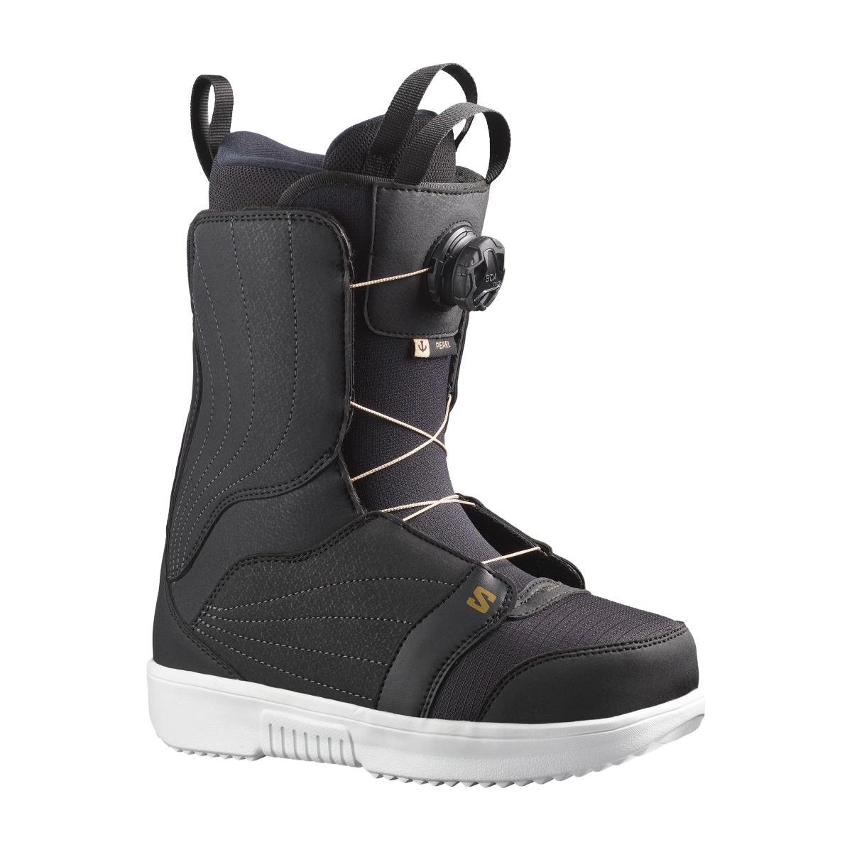 Scarponi Snowboard Donna Pearl Boa Black Salomon CityBeach Boardshop Roma e Online