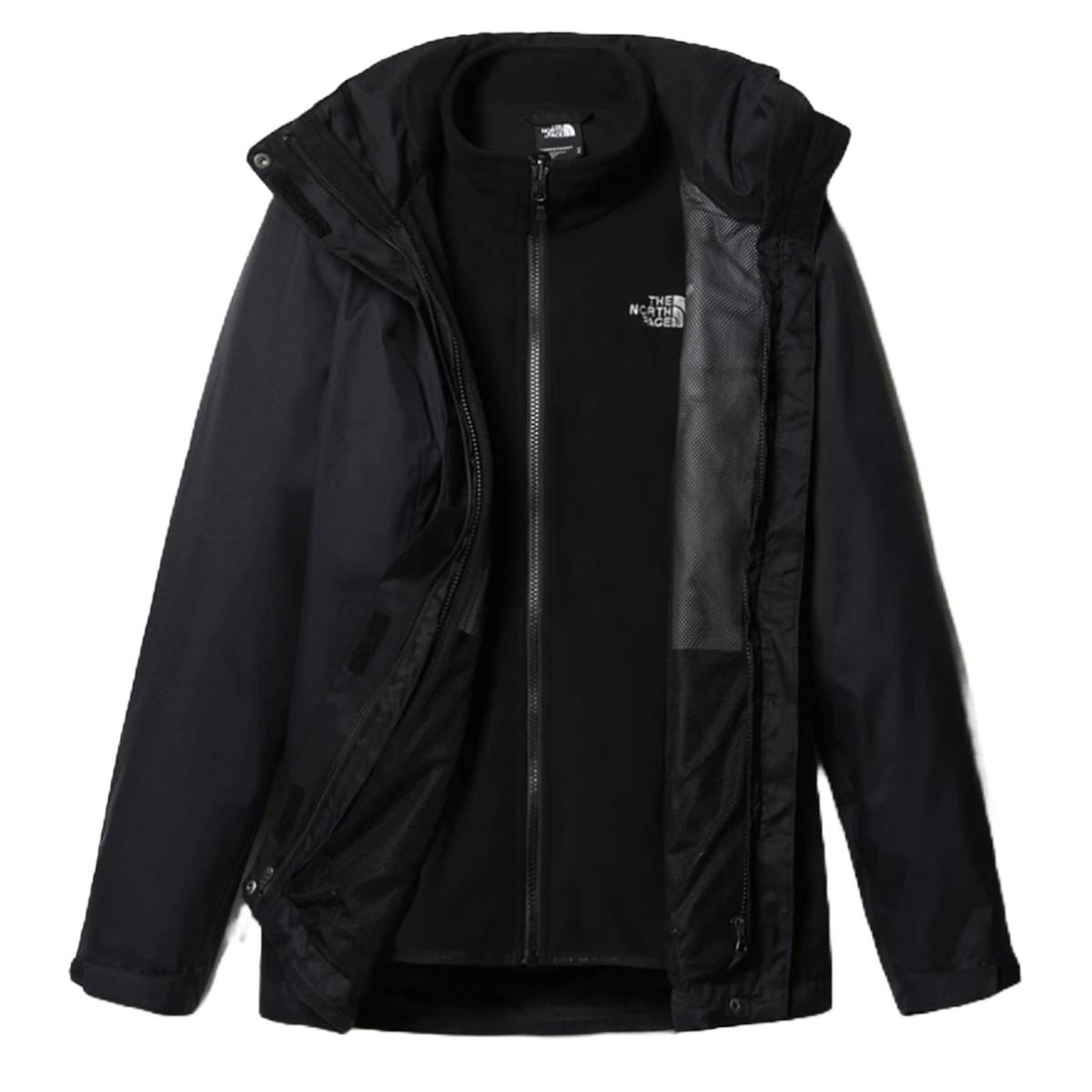 Giacca Donna Evolve II Triclimate TNF Black THE NORTH FACE