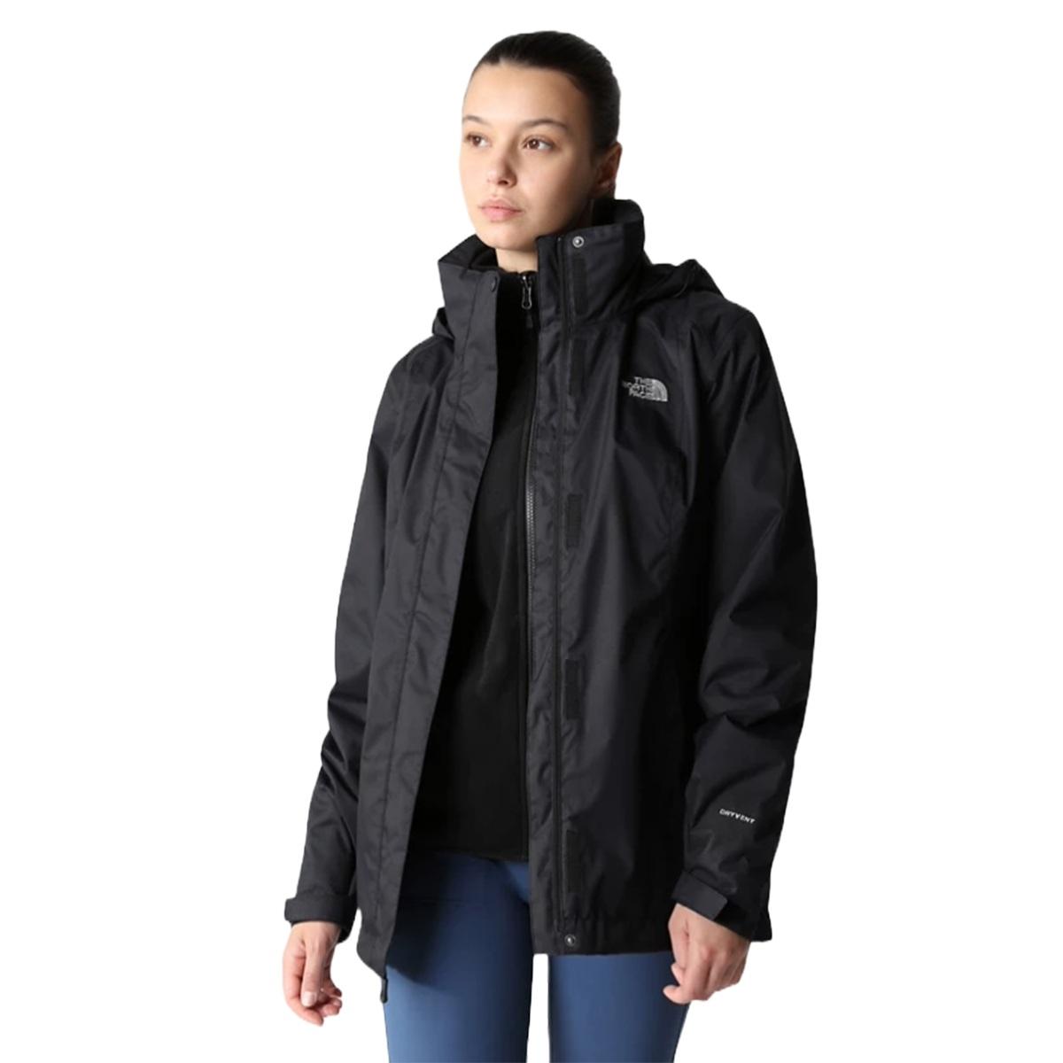 Giacca Donna Evolve II Triclimate TNF Black THE NORTH FACE