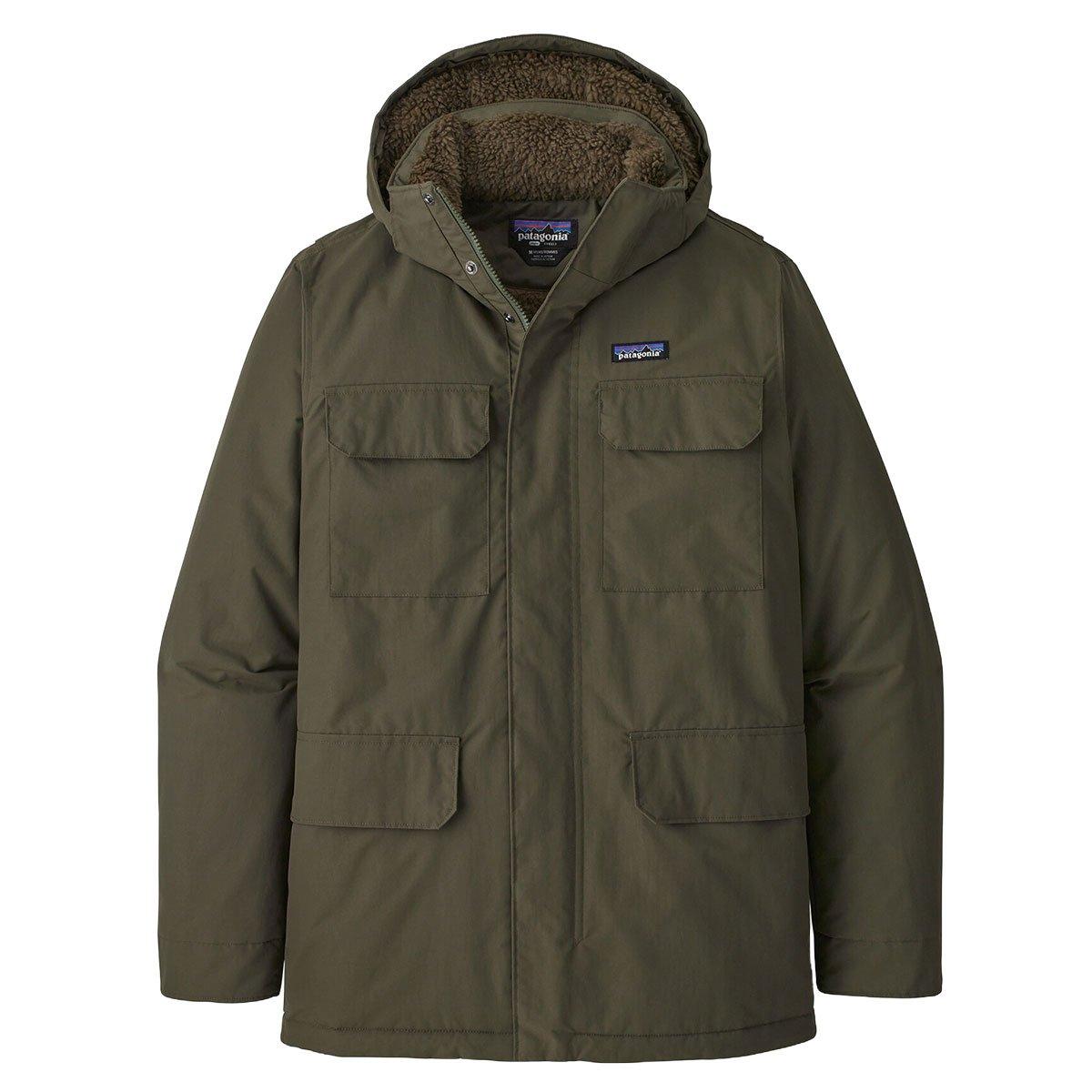 Parka da Uomo ISTHMUS PARKA Basin Green Patagonia