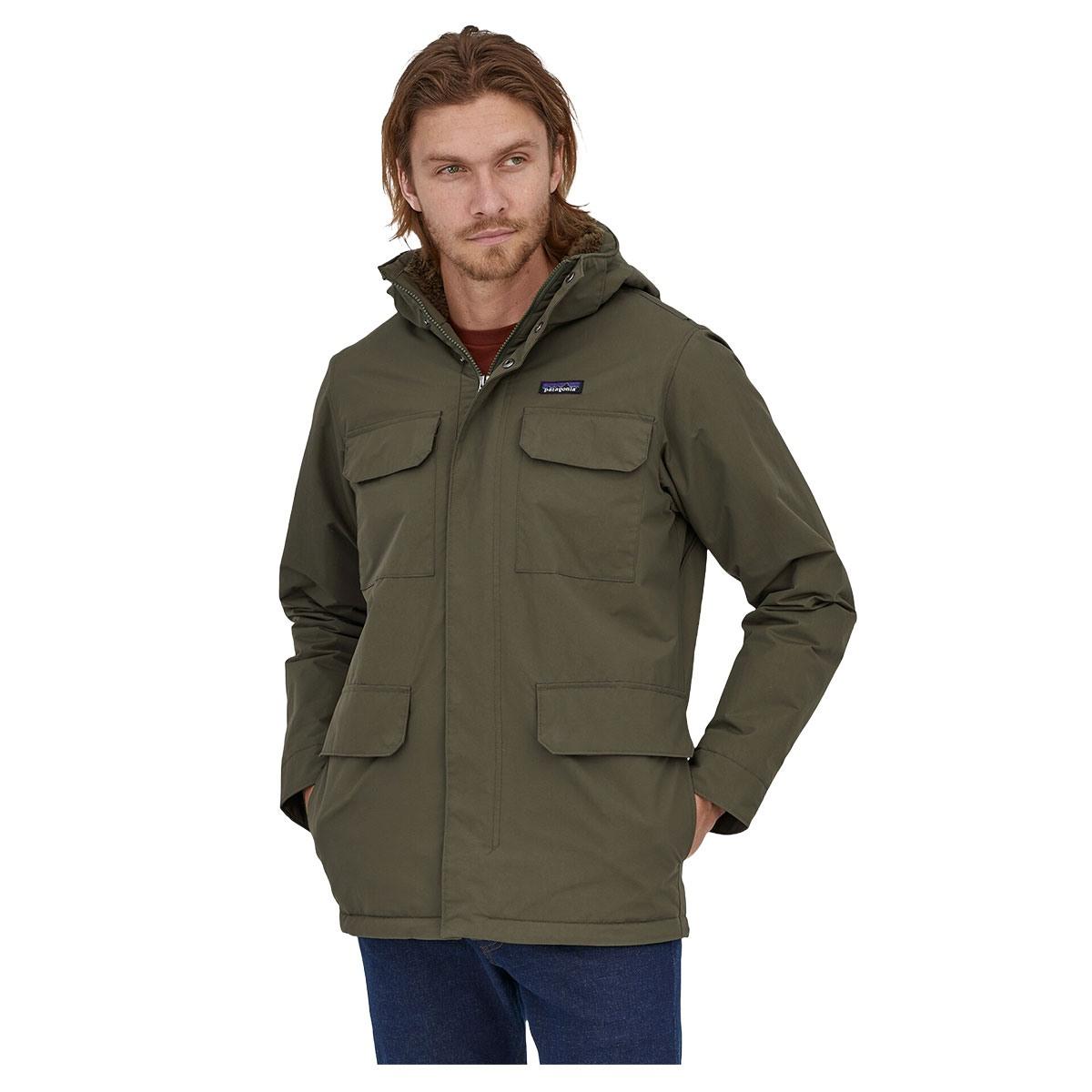 Parka da Uomo ISTHMUS PARKA Basin Green Patagonia