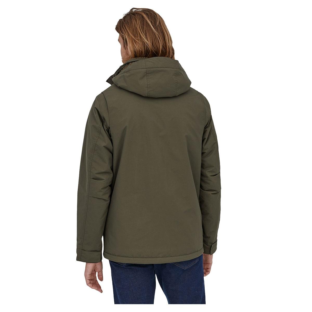 Parka da Uomo ISTHMUS PARKA Basin Green Patagonia