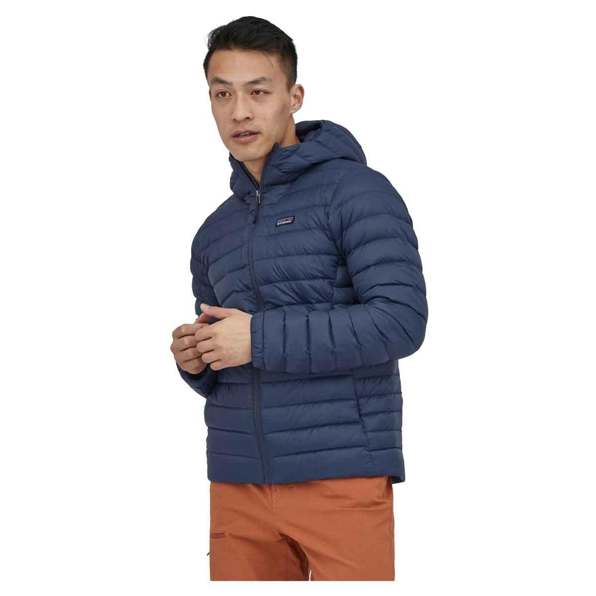 Giacca Uomo Down Sweater Hoody New Navy Patagonia