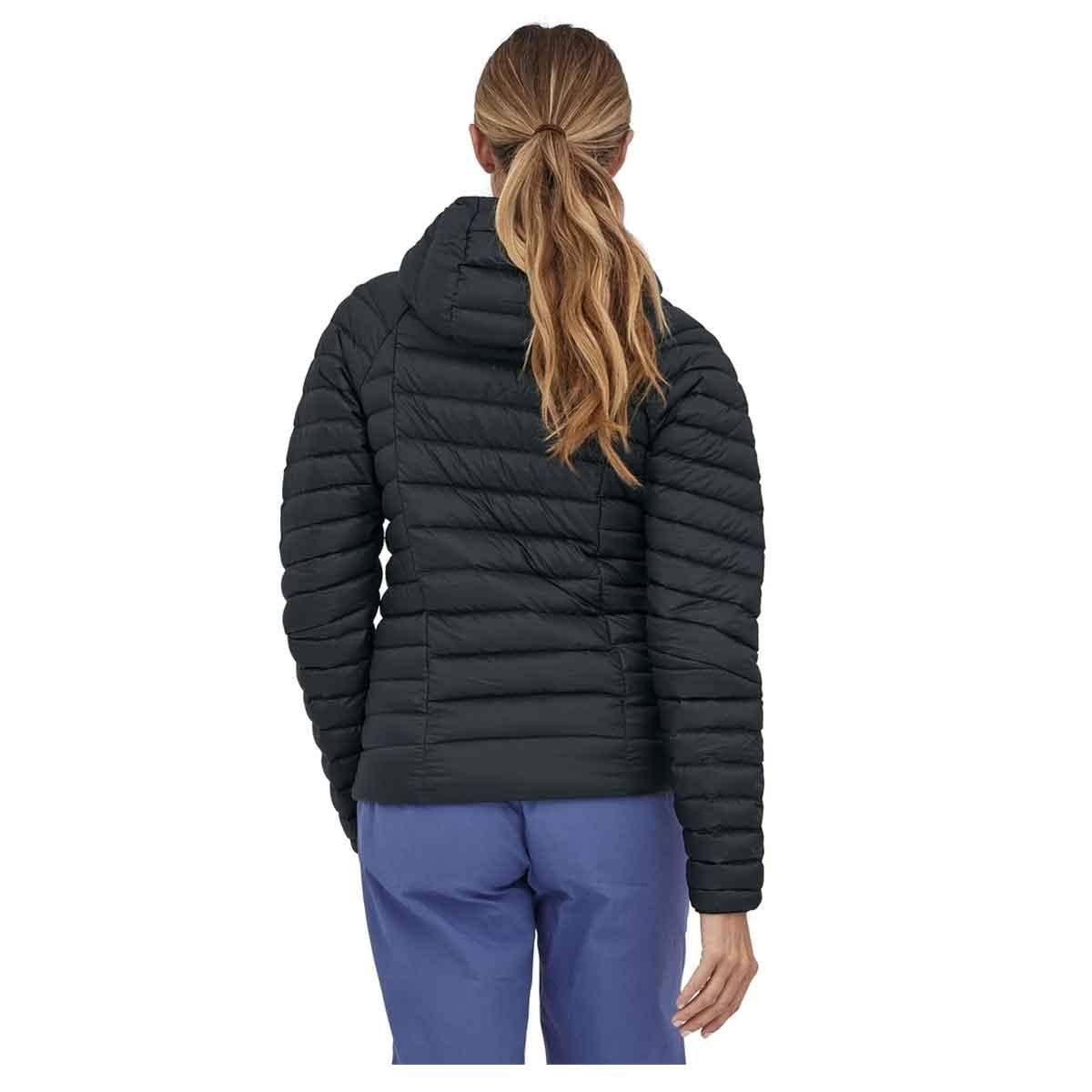 Giacca donna Down Sweater Hoody Black Patagonia