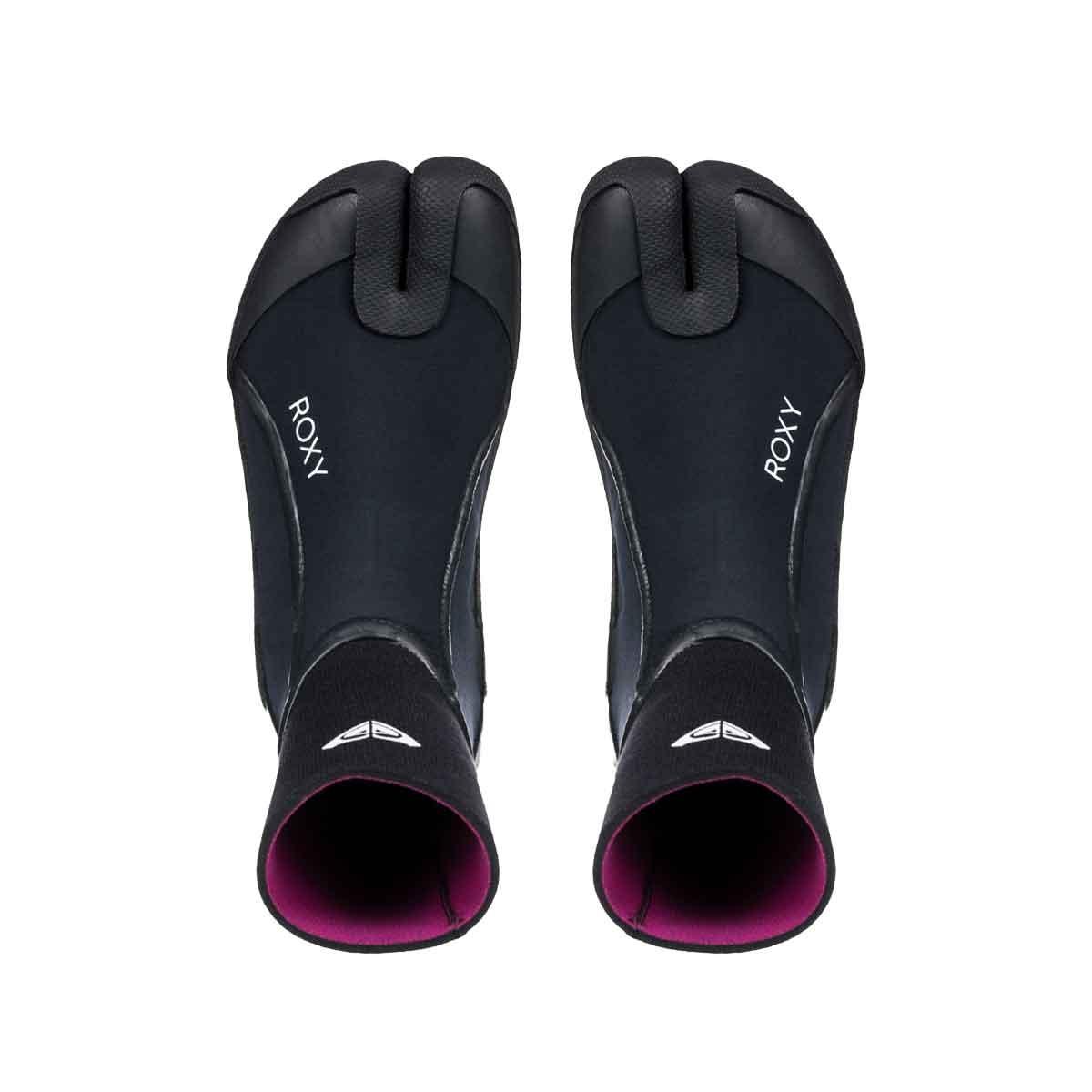 Calzari Surf Donna 3.0mm ELITE SPLIT TOE BOOTS Black Roxy