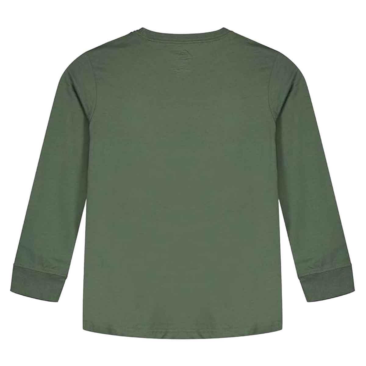 T-Shirt Maniche Lunghe Bambino Rainbow Youth Laurel Wreath Green Quiksilver