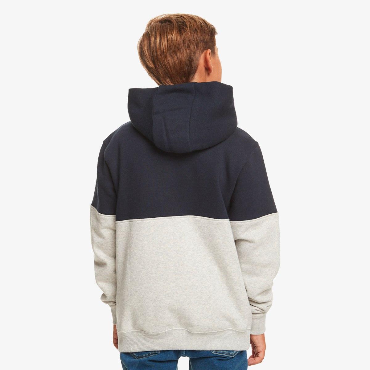 Felpa Bambino Emboss Hood Navy Blazer Quiksilver