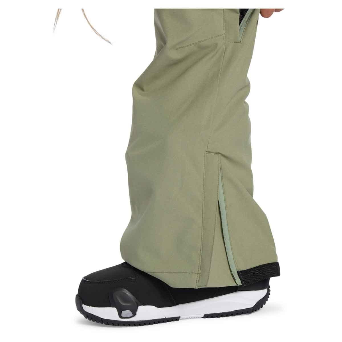 Pantaloni Snowboard Donna Viva Oil Green DC