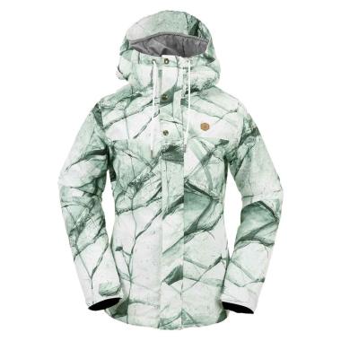 Giacca Snowboard Donna Bolt Insulated White Ice Volcom