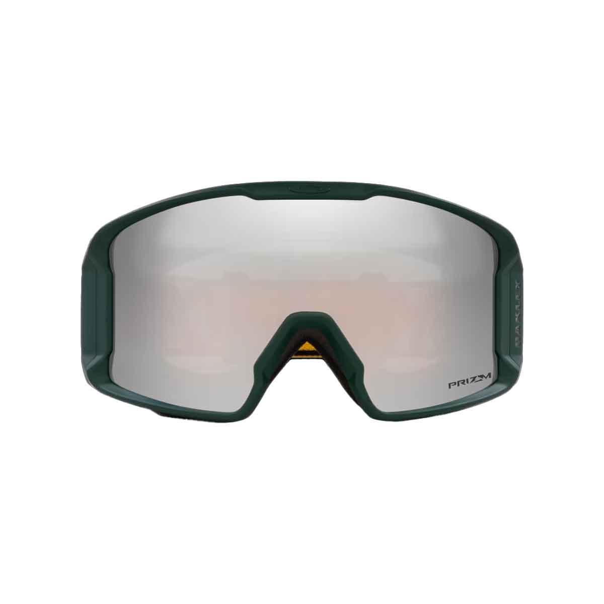 Maschera Snowboard unisex LINE MINER M PRIZM BLACK IRID Black Gold Oakley