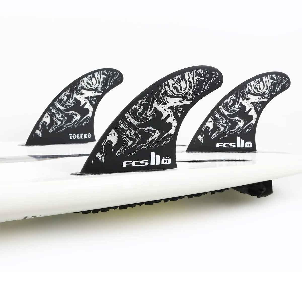 FCSII Filipe Toledo Aircore Thruster FCS