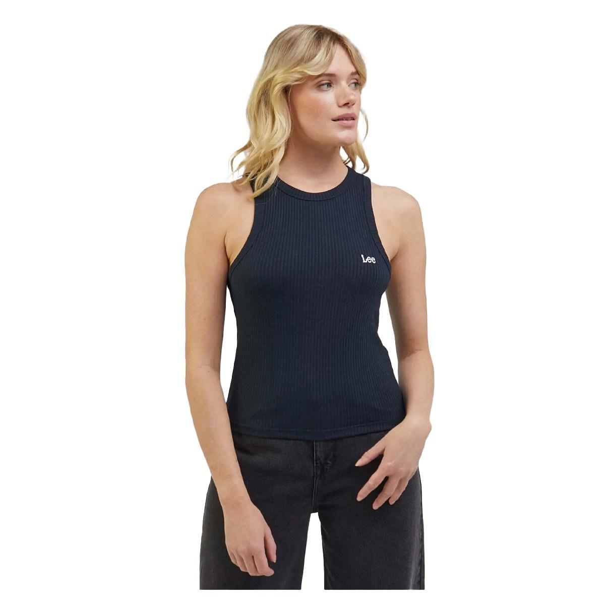 Top Ribbed Tank Lee
