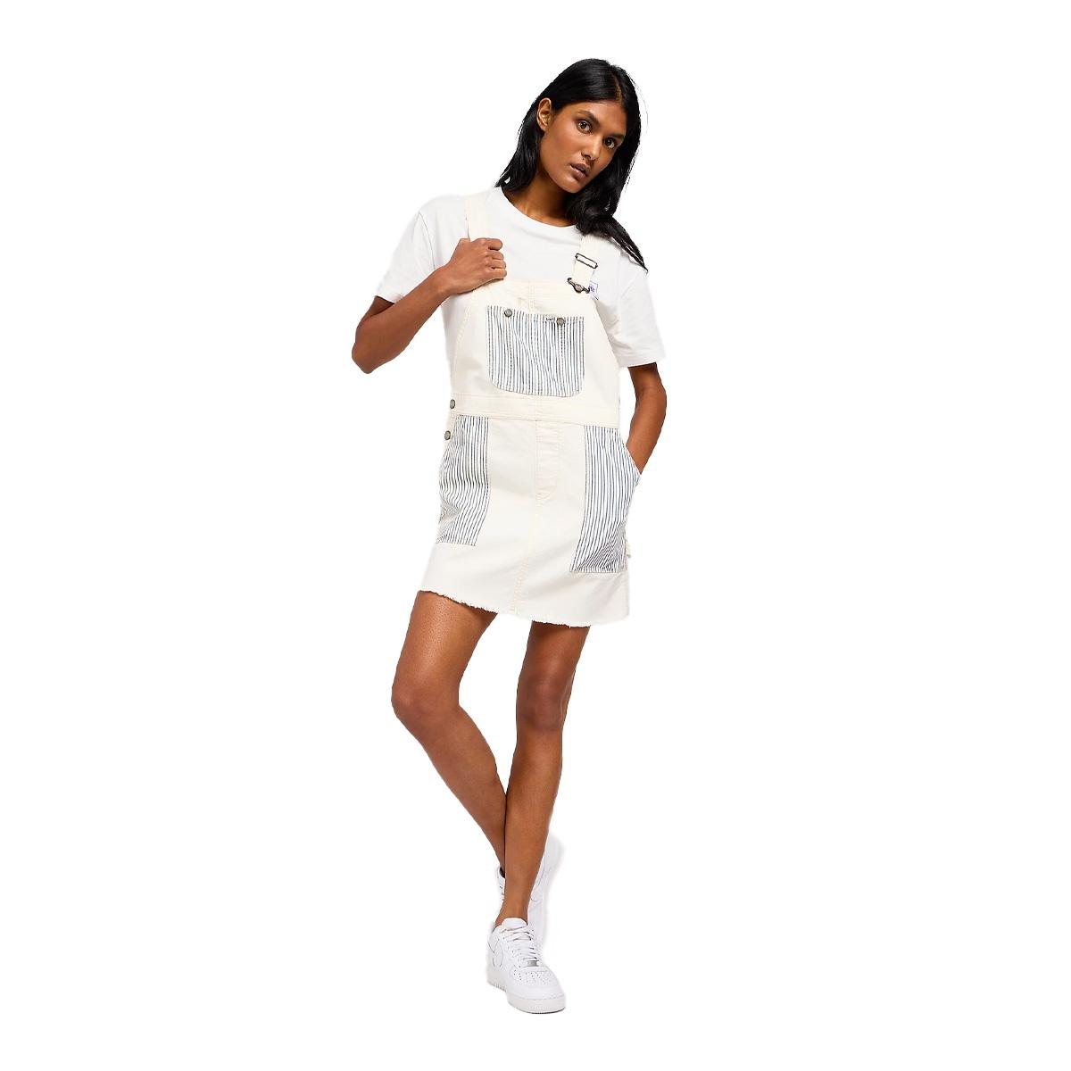Salopette Railroad Dress In I Feel Love Lee