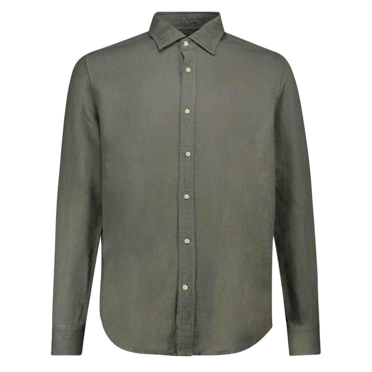 Camicia Flynn Shirt Mix Linen Katin