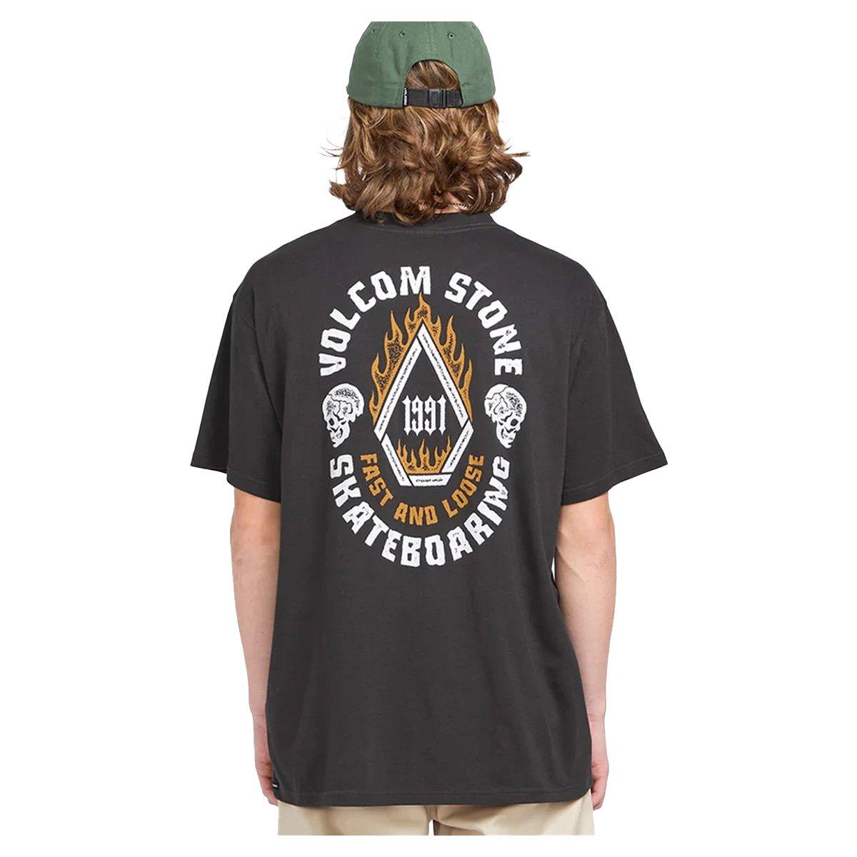 T-shirt Skate Vitals Fast N Loose Volcom