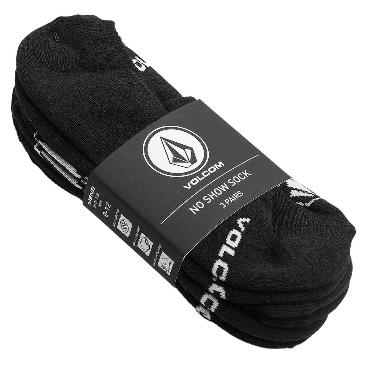 Calzini Stones No Show Socks 3-Pack Volcom