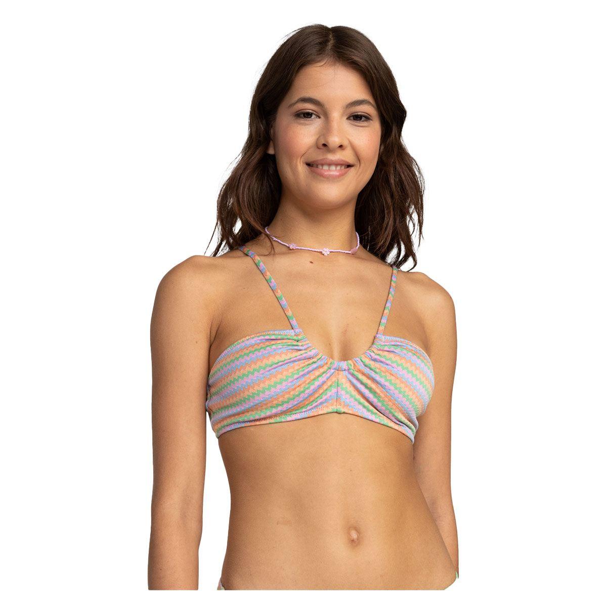 Bikini Wavy Stripe Bralette Roxy