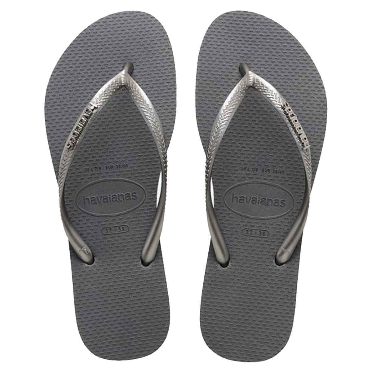 Infradito Slim Logo Metallic Havaianas