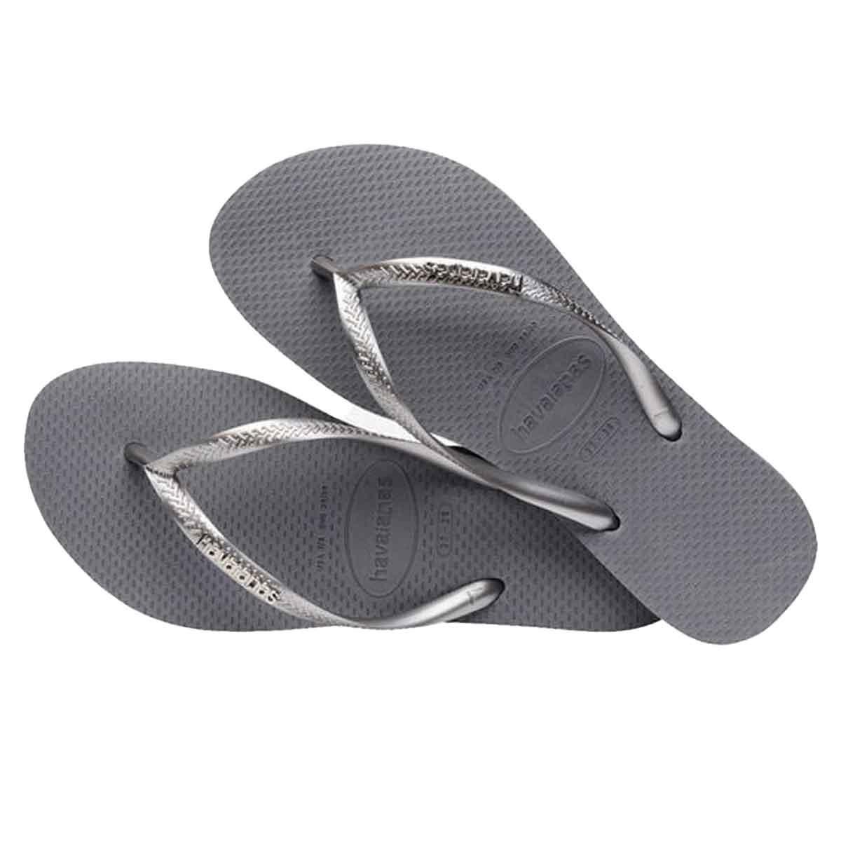 Infradito Slim Logo Metallic Havaianas
