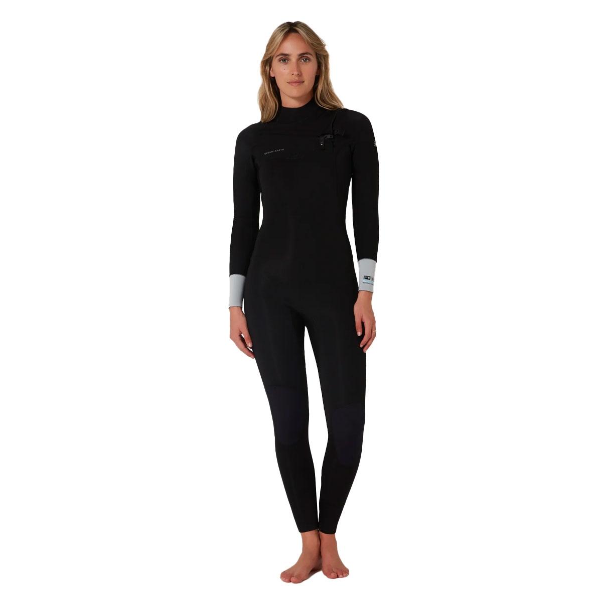 Muta Ladies Free Flex Chest zip steamer 3,2 mm Ocean Earth