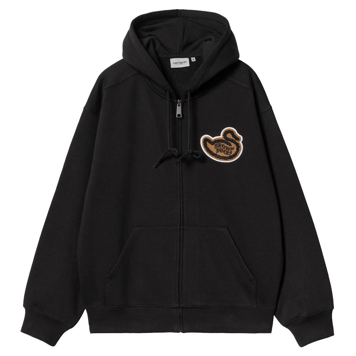 Hooded Brown Ducks Sweat Carhartt Wip