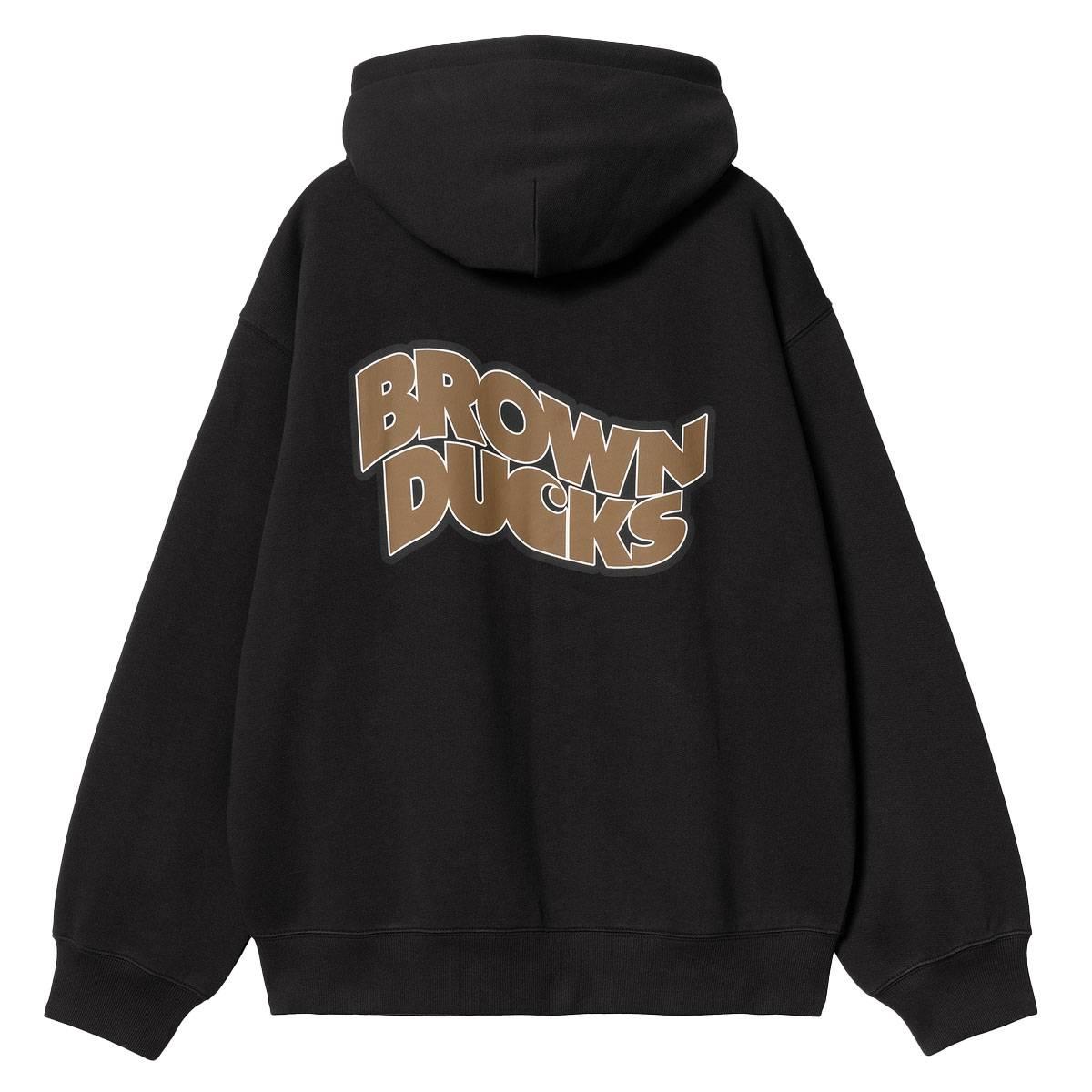 Hooded Brown Ducks Sweat Carhartt Wip