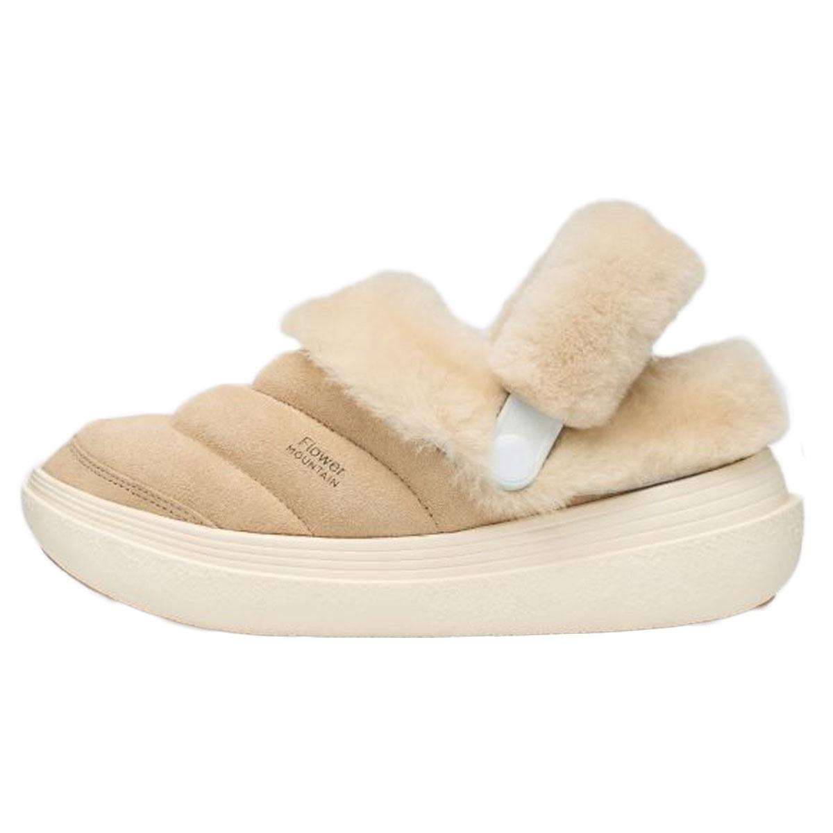 Fami Slipper Beige Flower Mountain