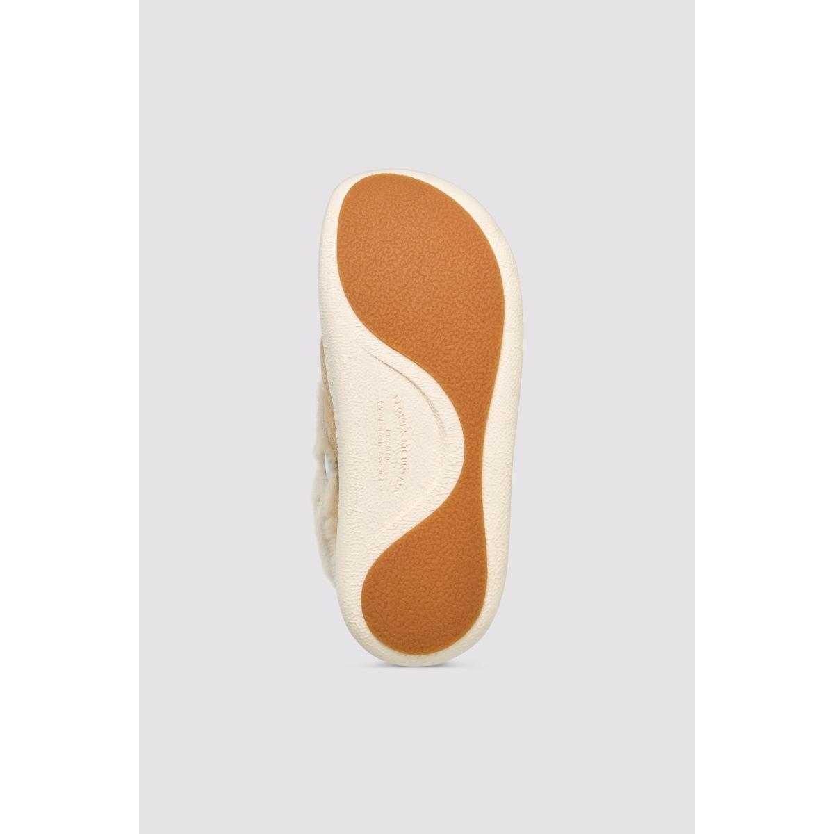 Fami Slipper Beige Flower Mountain