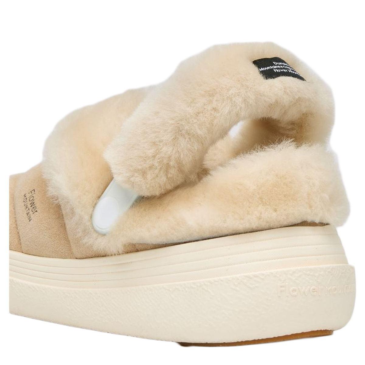 Fami Slipper Beige Flower Mountain