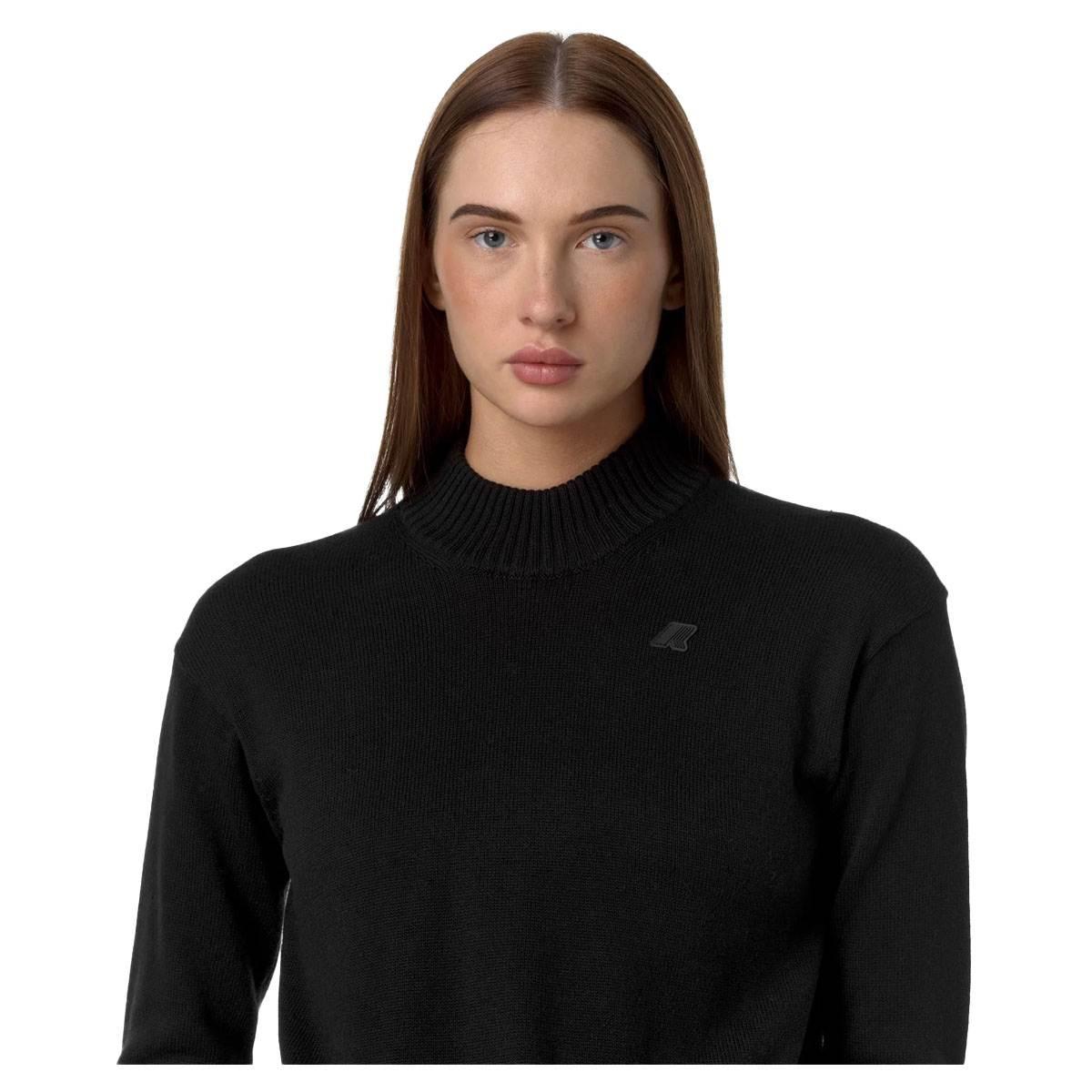 Agata cotton cashmere black pure