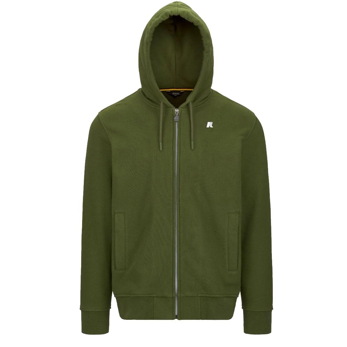 Anthony Heavy Fleece Green Cypress Kway
