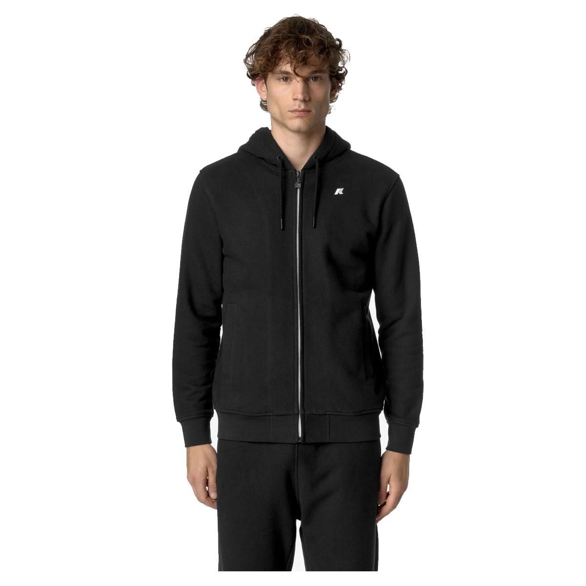 Anthony Heavy Fleece Pure Black Kway