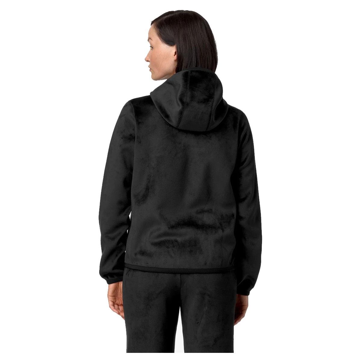 Lily Velour Polar Reversible Black Kway