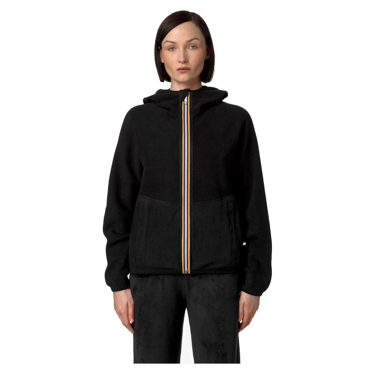 Lily Velour Polar Reversible Black Kway