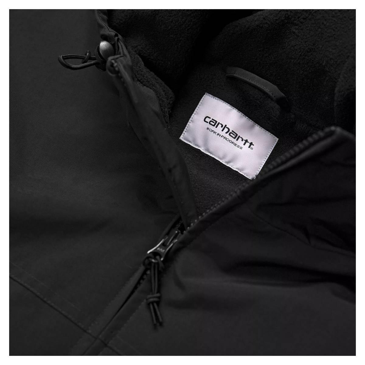 Hooded Sail Jacket Black Carhartt Wip
