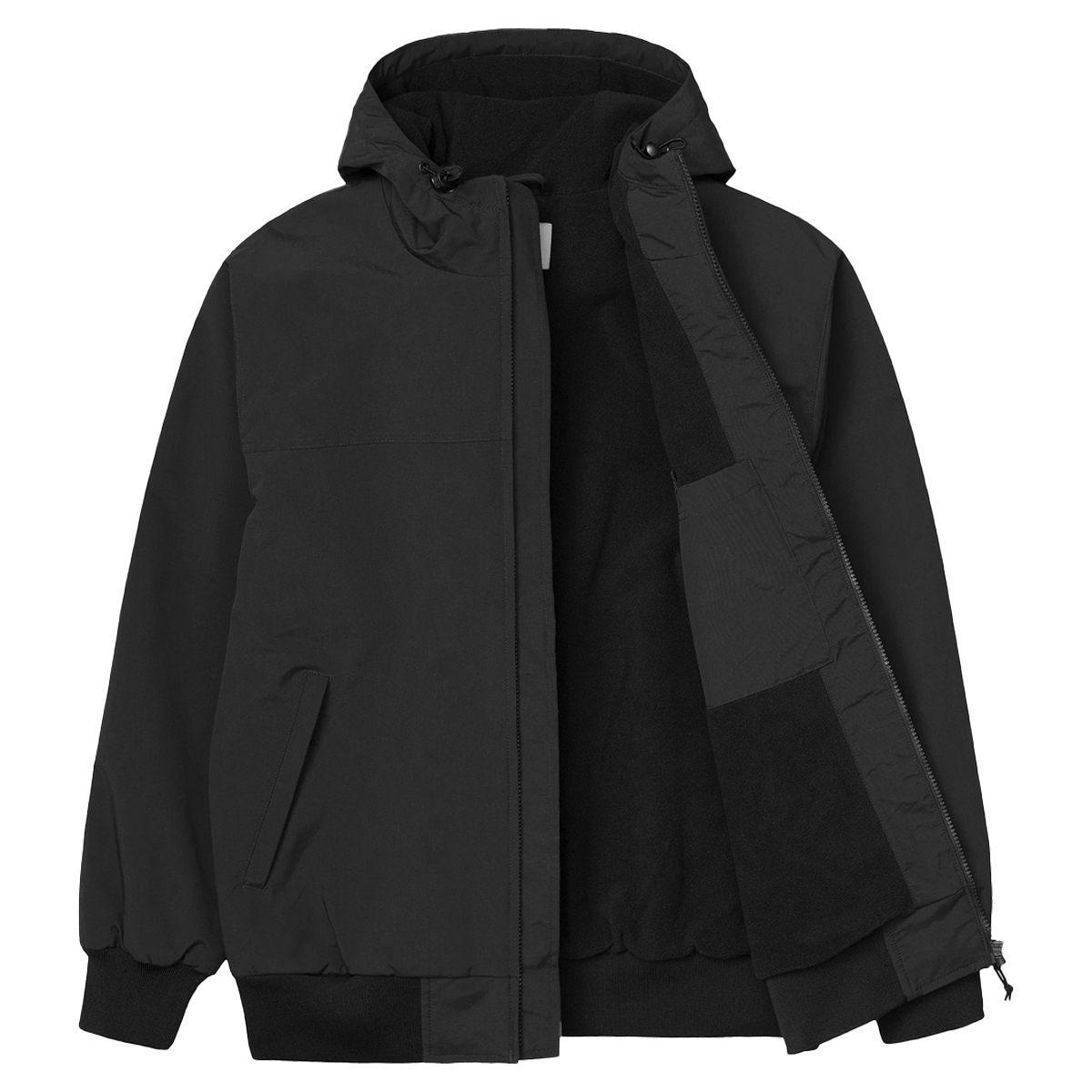 Hooded Sail Jacket Black Carhartt Wip