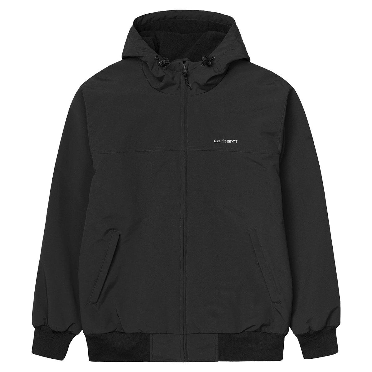 Hooded Sail Jacket Black Carhartt Wip