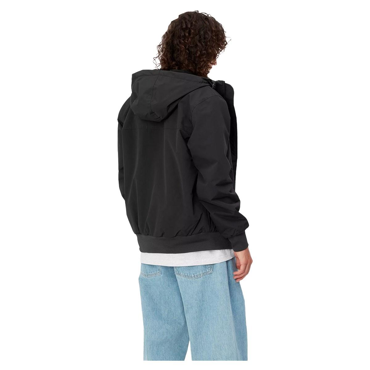 Hooded Sail Jacket Black Carhartt Wip