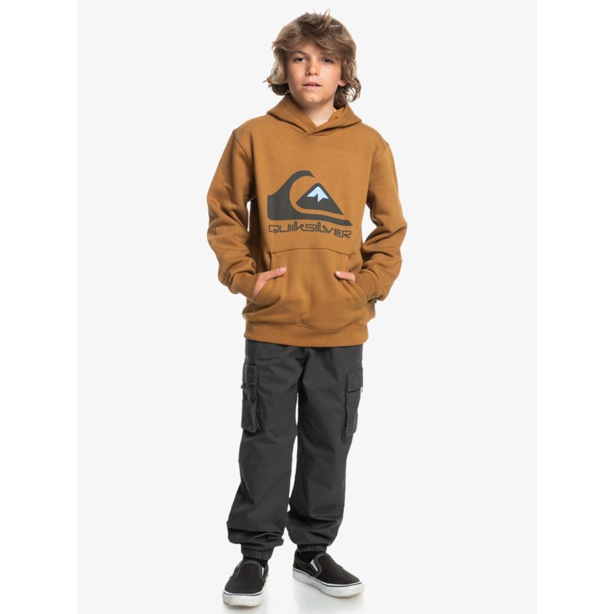 Big Logo Bone Brown Quiksilver