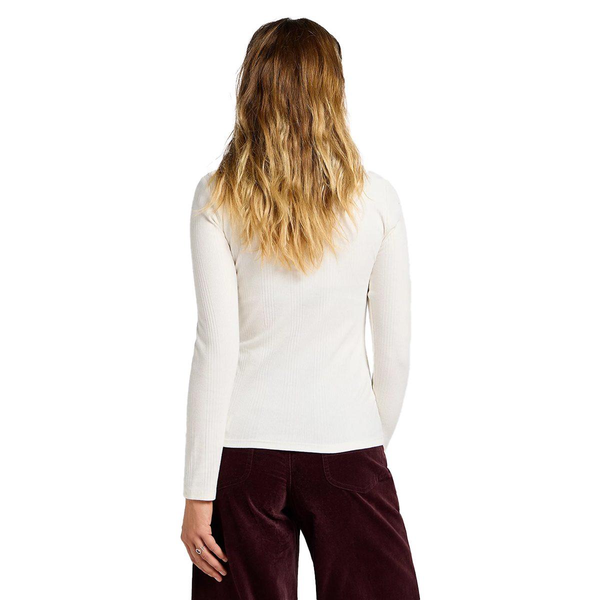 Ribbed Long Sleeve Striped Tee Lee
