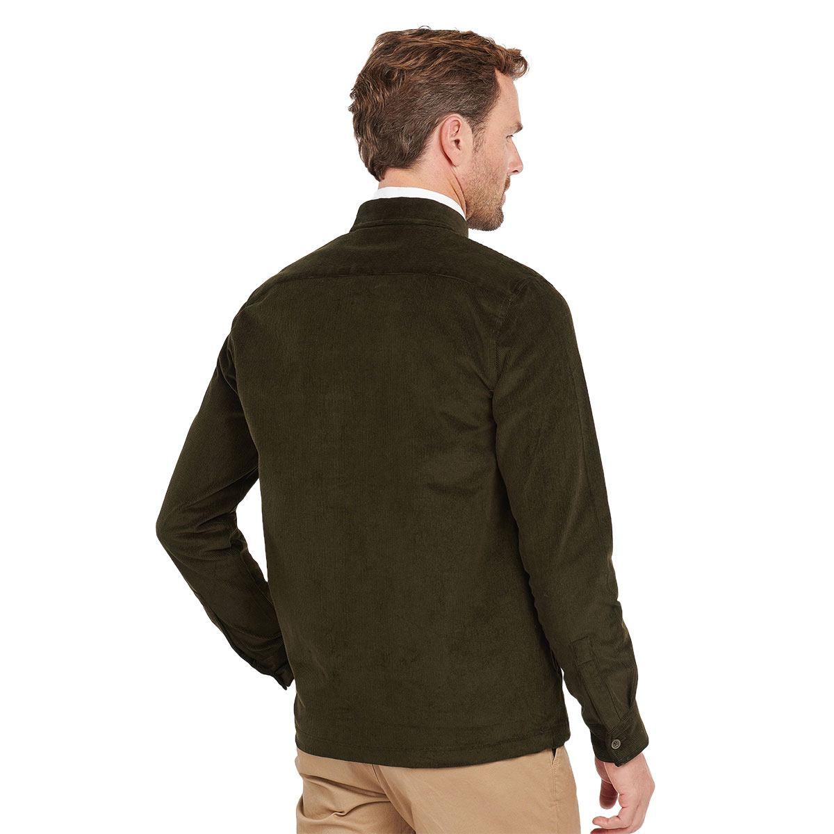 Barbour cord overshirt navy