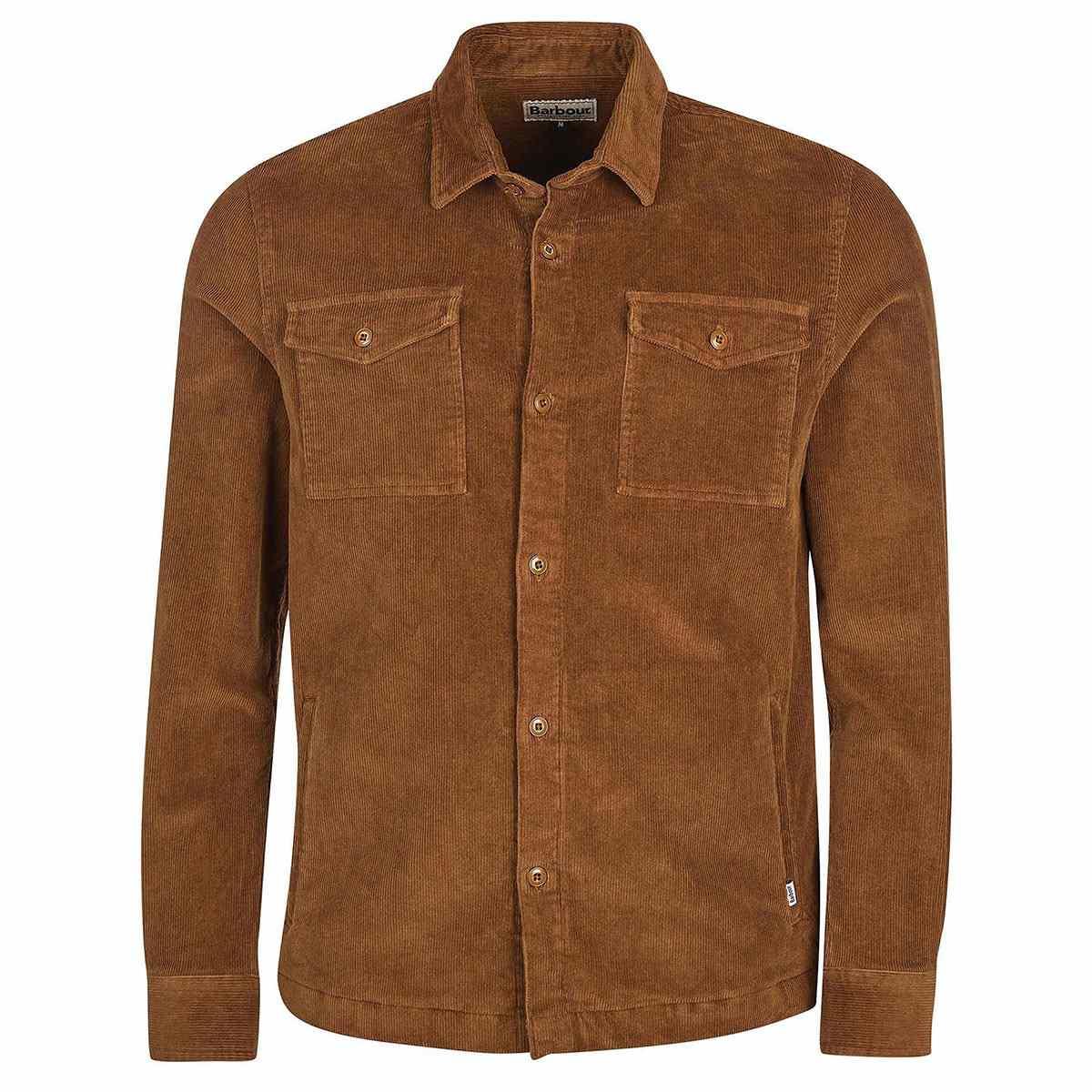 Barbour cord overshirt navy