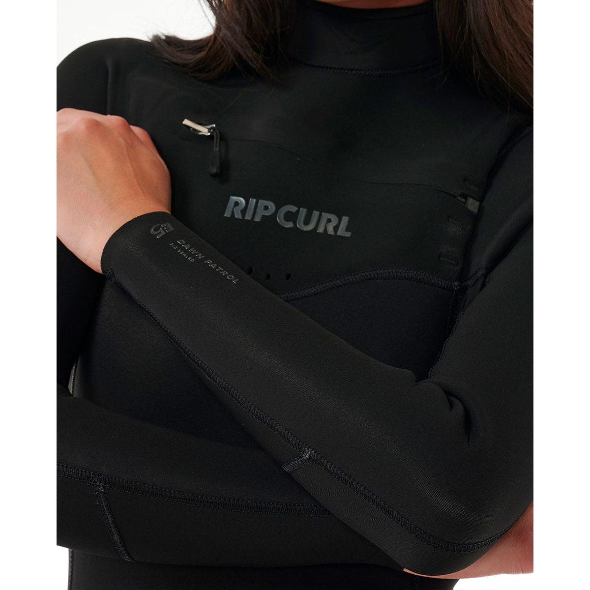 Dawn Patrol 5/3 Chest Zip GB Nero Rip Curl